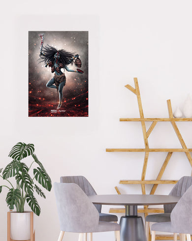 Dance of Maa Kaali [MaxCreation] Art-Poster