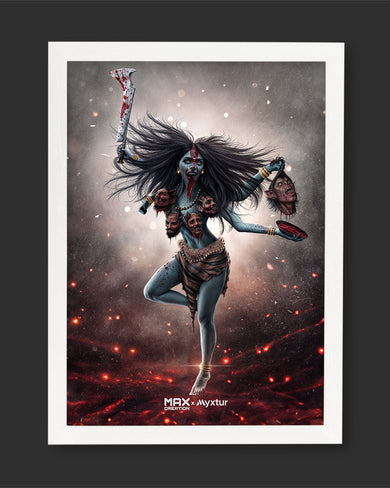 Dance of Maa Kaali [MaxCreation] Art-Poster