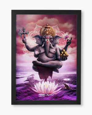 Divine Ganesha Grace [MaxCreation] Art-Poster