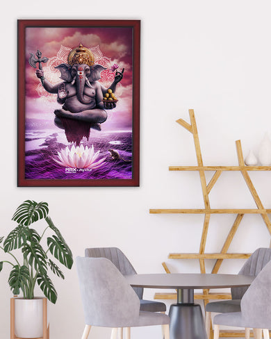 Divine Ganesha Grace [MaxCreation] Art-Poster