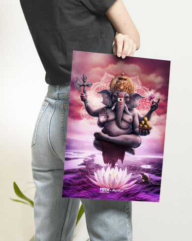 Divine Ganesha Grace [MaxCreation] Art-Poster