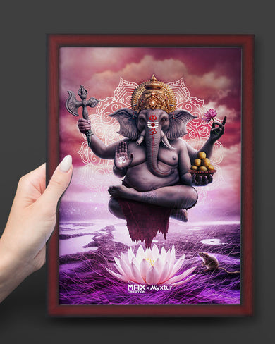 Divine Ganesha Grace [MaxCreation] Art-Poster