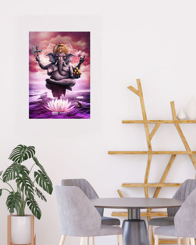 Divine Ganesha Grace [MaxCreation] Art-Poster