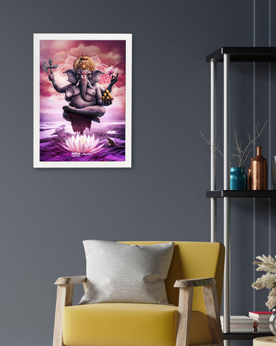 Divine Ganesha Grace [MaxCreation] Art-Poster
