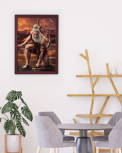 Hanuman Bajrangbali [MaxCreation] Art-Poster