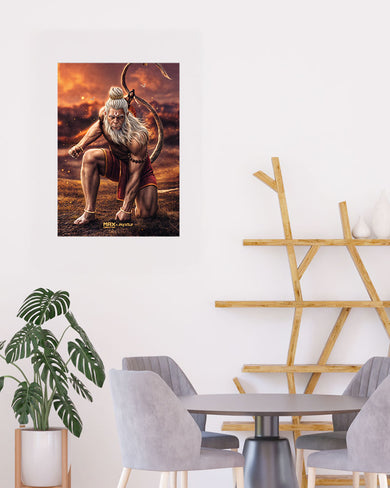 Hanuman Bajrangbali [MaxCreation] Art-Poster