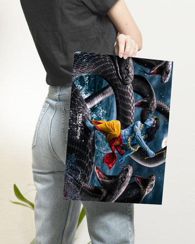 Krishna and Kaalia [MaxCreation] Art-Poster