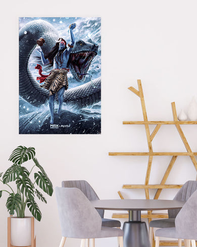 Madadev and Vasuki [MaxCreation] Art-Poster