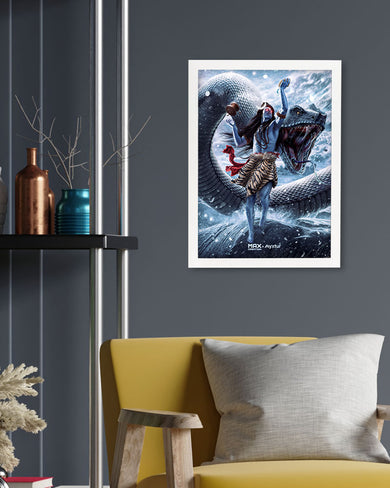 Madadev and Vasuki [MaxCreation] Art-Poster