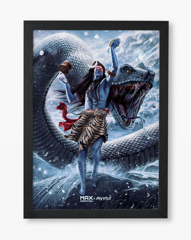 Madadev and Vasuki [MaxCreation] Art-Poster