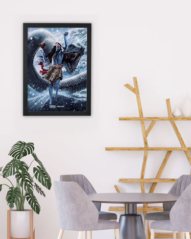 Madadev and Vasuki [MaxCreation] Art-Poster