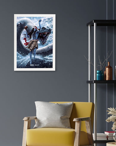 Madadev and Vasuki [MaxCreation] Art-Poster