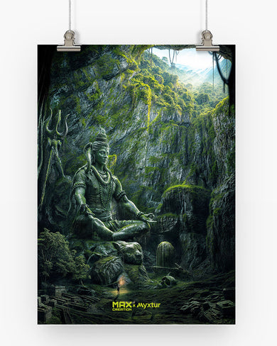 Mount Shivalaya [MaxCreation] Art-Poster