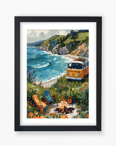 Glam Campsite [BREATHE] Art Poster