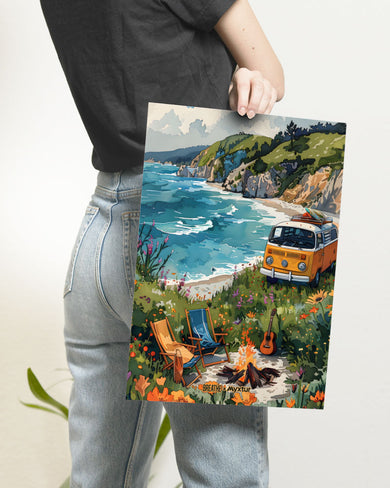 Glam Campsite [BREATHE] Art Poster
