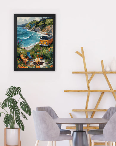 Glam Campsite [BREATHE] Art Poster