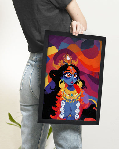 Kali in Bloom Art Poster