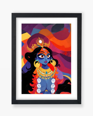Kali in Bloom Art Poster