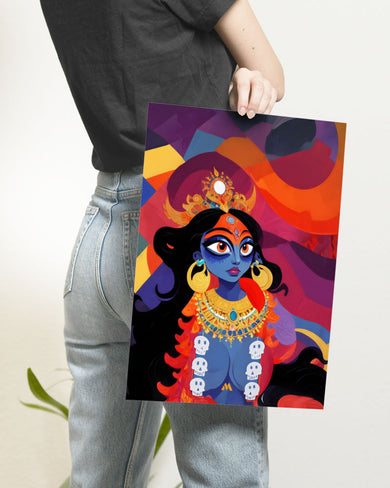 Kali in Bloom Art Poster