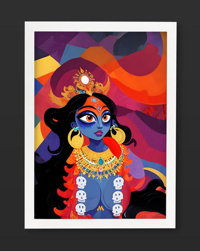 Kali in Bloom Art Poster