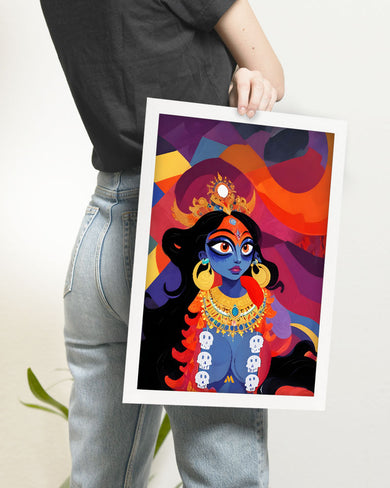 Kali in Bloom Art Poster