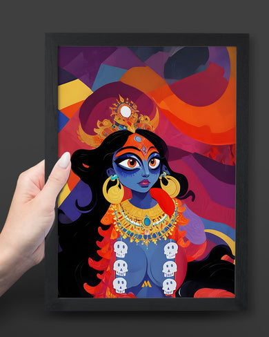 Kali in Bloom Art Poster