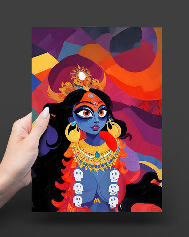 Kali in Bloom Art Poster