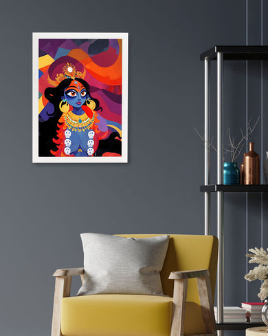 Kali in Bloom Art Poster