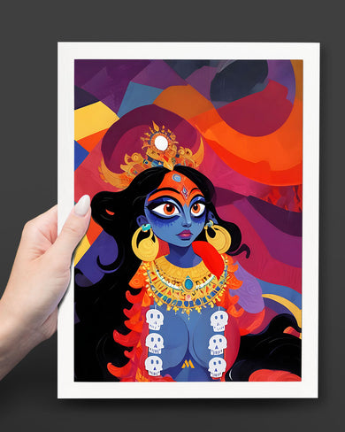 Kali in Bloom Art Poster