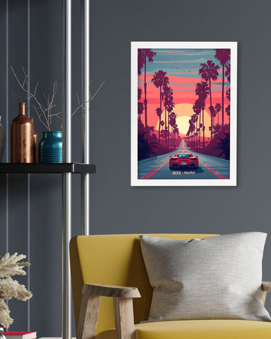 Sunset Boulevard [BREATHE] Art Poster