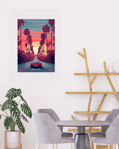 Sunset Boulevard [BREATHE] Art Poster