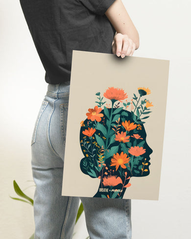 Blooming Grace [BREATHE] Art Poster