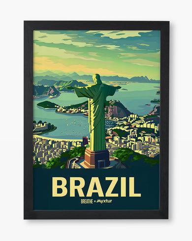 Redeemed in Brazil [BREATHE] Art Poster