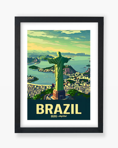 Redeemed in Brazil [BREATHE] Art Poster