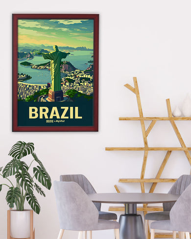 Redeemed in Brazil [BREATHE] Art Poster