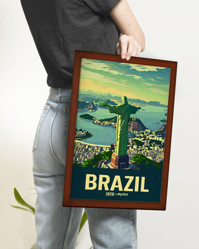 Redeemed in Brazil [BREATHE] Art Poster