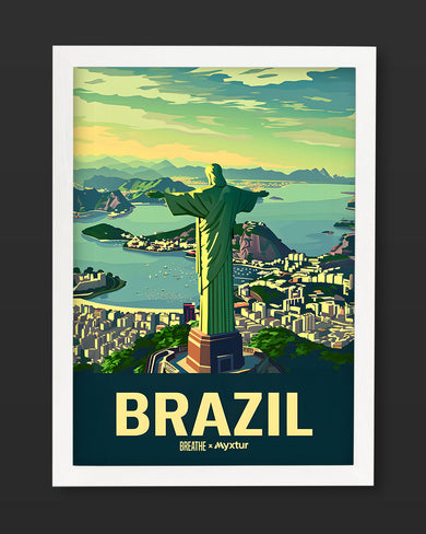 Redeemed in Brazil [BREATHE] Art Poster