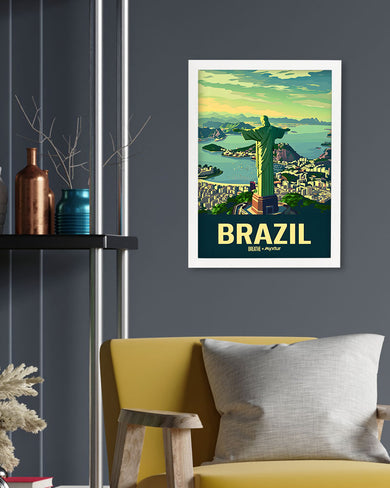 Redeemed in Brazil [BREATHE] Art Poster
