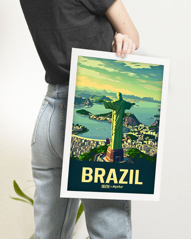Redeemed in Brazil [BREATHE] Art Poster