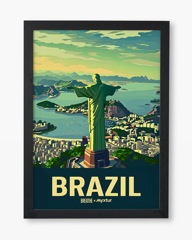 Redeemed in Brazil [BREATHE] Art Poster