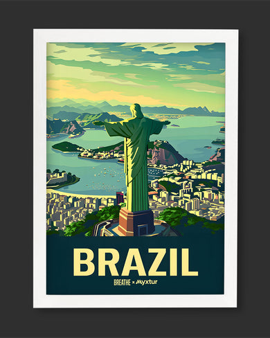 Redeemed in Brazil [BREATHE] Art Poster