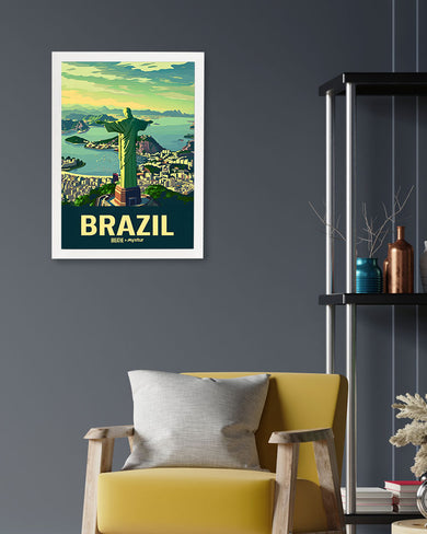 Redeemed in Brazil [BREATHE] Art Poster