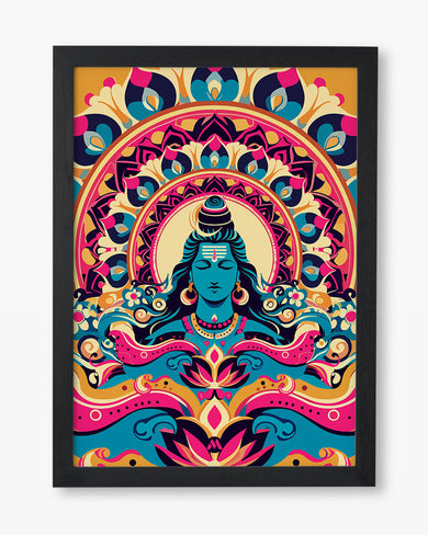 Shiva-Origin of Creation Art Poster