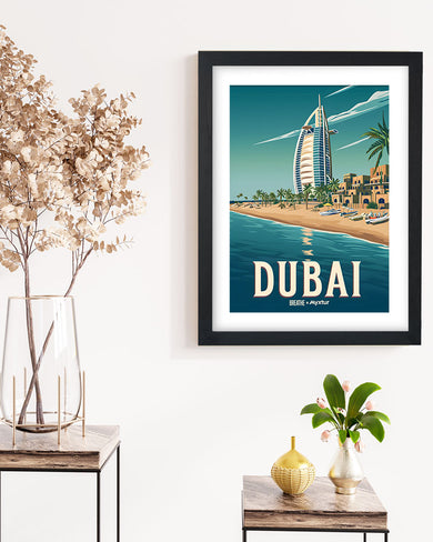 Shores of Dubai [BREATHE] Art Poster
