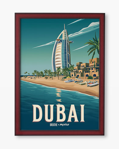 Shores of Dubai [BREATHE] Art Poster