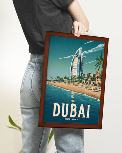 Shores of Dubai [BREATHE] Art Poster