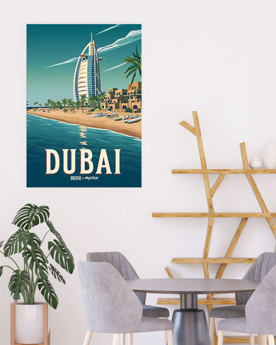 Shores of Dubai [BREATHE] Art Poster