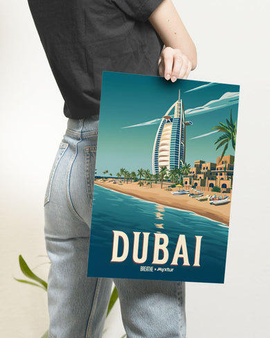 Shores of Dubai [BREATHE] Art Poster