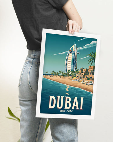 Shores of Dubai [BREATHE] Art Poster