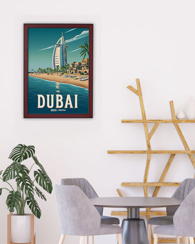 Shores of Dubai [BREATHE] Art Poster